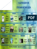 Calendario Enfasis Actualizado 2022