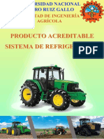 Producto Acreditable Sistema de Refrigeración (1 Entrega)