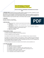 GUIA PARA LA ELABORACIÓN DEL ESTUDIO DE COMUNIDAD CON DIAGNOSTICO DE SALUD 2017-1 Nuevo