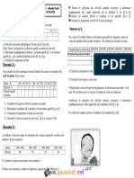 Série D'exercices N°11 - Math - Statistique - 2ème Sciences (2019-2020) MR Gharbi Taieb