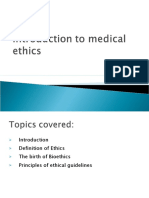 Introduction To Medical Ethics2147