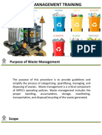 Waste Management Training