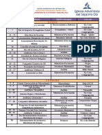 Actividades I Semestre 2023