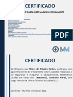 Certificado NR 12