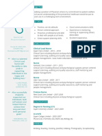 Medical CV Template