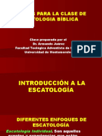 01 Introduccion A La Escatologia