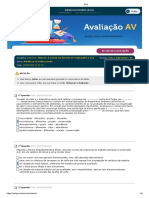 Prova - Prevenção e Controle de Riscos