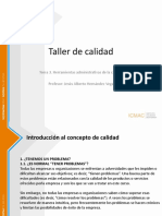 Tema 3. Herramientas de Calidad