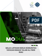 Modulpelatihan Video Editing