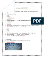 Exam - 13/6/2021: A) Calculation Section