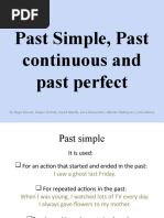 Past Simple, Past Continuos and Past Perfect