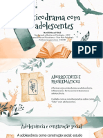 Slides - Psicodrama Com Adolescentes Gabrielly