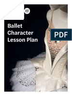 Ballet Character Lesson Plan