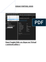 Creer Un Reseau Virtuel Sous Vmware