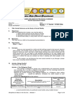 DISS - Module 1 - Social Sciences As The Study of Social Reality