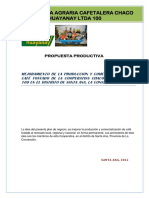 Plan de Negocios PDN CHACO HUAYANAY La Convención Cusco