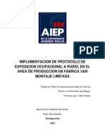 Implementacion de Protocolo de Exposicion Ocupacional A Ruido Final