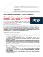 El Uso de Diuréticos en El Paciente Con Insuficiencia Cardíaca Con Congestión - Una Posición de La Asociación Europea de Insuficiencia Cardíaca de La ESC