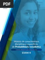 14 Modulos Especificos Del EXANI II Probabilidad y Estadistica