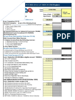 Income Tax Calculator For F.Y