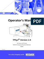 Operator's Manual - TPSys - 2.4