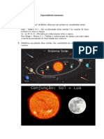 Especialidade de Astronomo