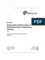 Energy Water Relationships in Reticulate