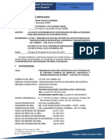 Informe #004 - Cronograma Acelerado - Saneamiento