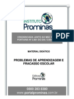 PDF Problemas de Aprendizagem Fracasso Escolar Compress