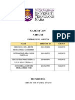 Chm361 Case Study - Group 4