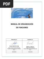 Manual de Organización Y Funciones