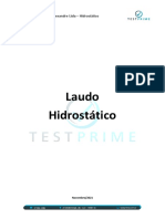 Laudo Hidrostático em Posto de Gasolina