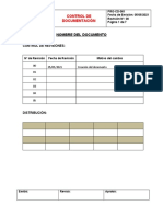 Procedimiento Documentacion