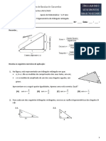 11ano FD1 Trigonometria Revisões