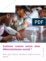 Etude Luttons Contre Notre Cher Determinisme Social 2019