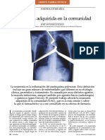 Neumonía Adquirida en La Comunidad: Farmacoterapia