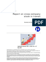 How To Report Cross Comp Stock