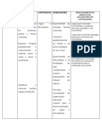 Plano de Aula - Educação Fisica