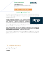 Guía de Aprendizaje 6. Ciencias Naturales y Tecnología y Su Aprendizaje