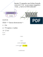 Ejercicios de FEM y Campo Magnetico