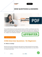 Ccna Interview Questions Answers