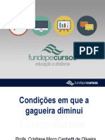 Condições em Que A Gagueira Diminui