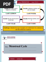 L5 The Menstrual Cycle