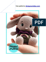 Little Chubby Bunny Amigurumi PDF Free Pattern