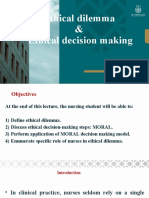 Ethical Dilemma & Decision Making