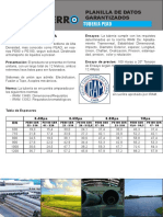 PEAD Ø 630 A Ø 1200 (Datos Garantizados)