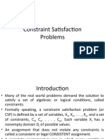 Constraint Satisfaction Problem