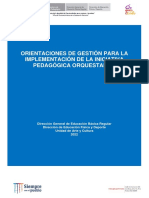 Orientaciones para La Implementacion de