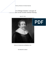 Hugo Grotius Natural Law and Social Cont