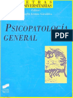 Psicopatologia General